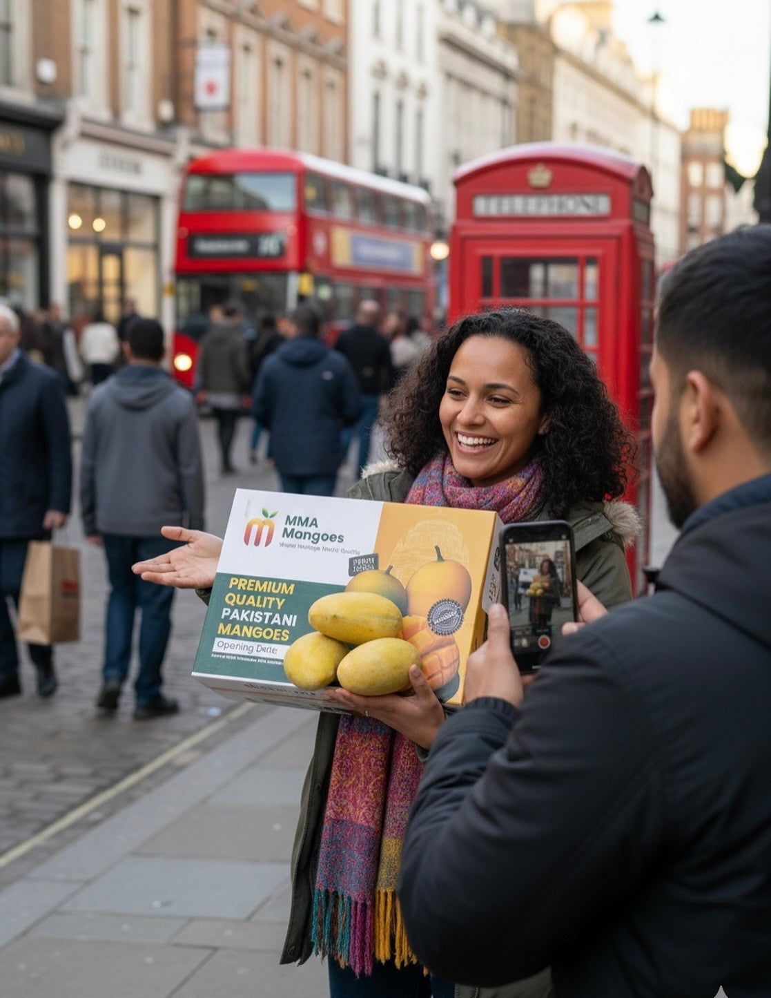 Sending premium Pakistani mango gift boxes to family back home